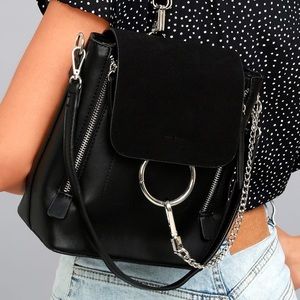 Black LuLu’s Backpack Purse